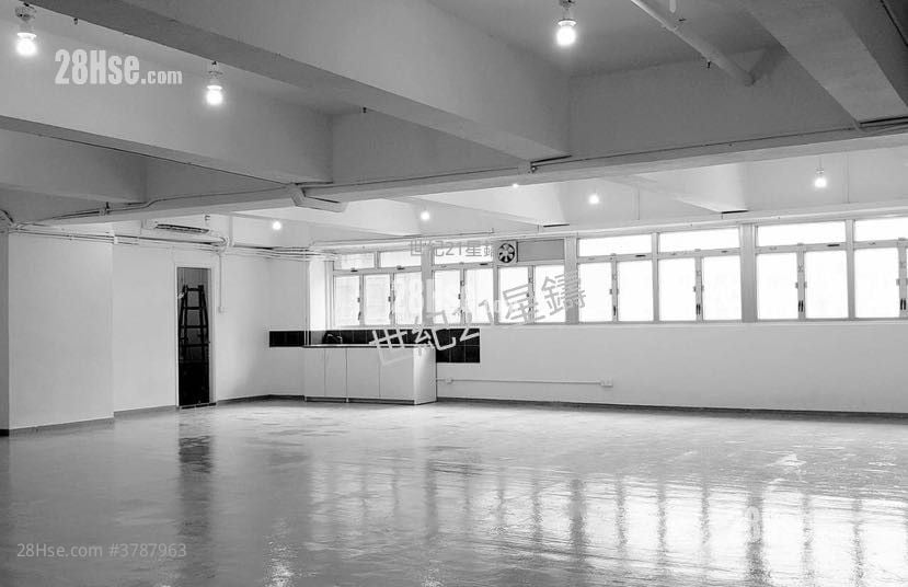 得力工业大厦 租盘 开放式间隔 , 2 厕所