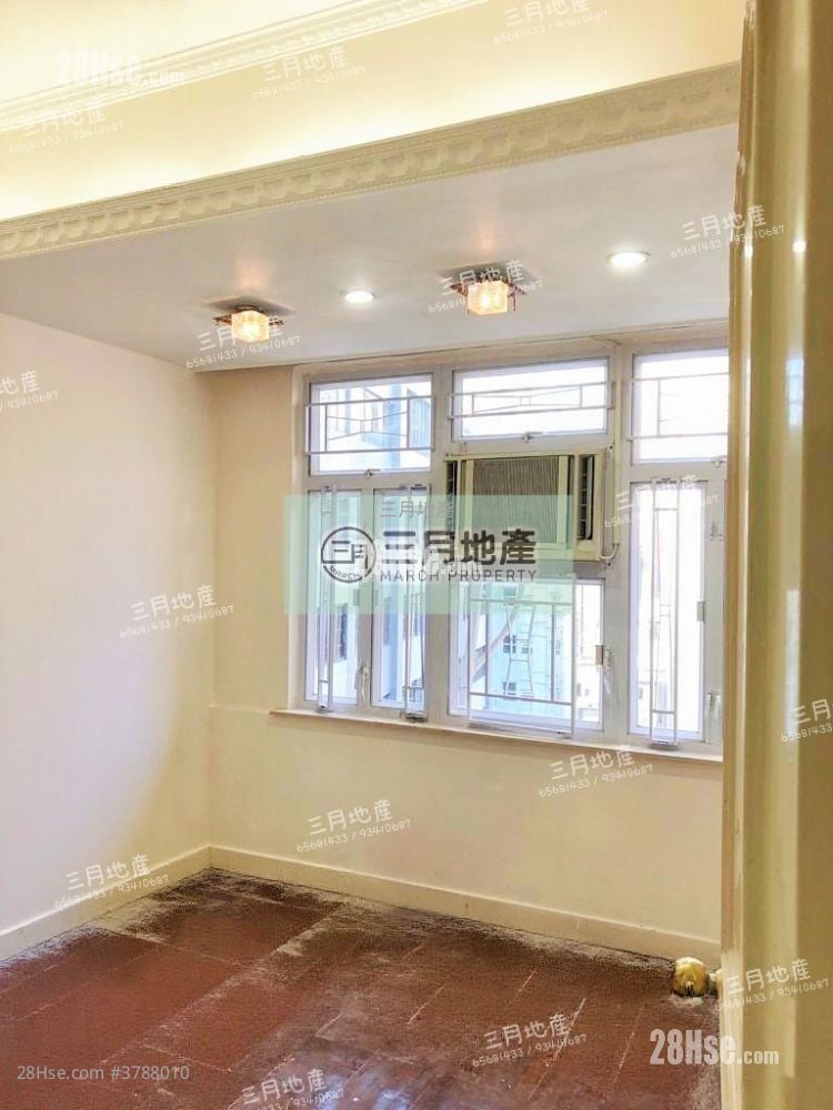 华敦大厦 租盘 2 房 , 2 浴室 760 平方尺