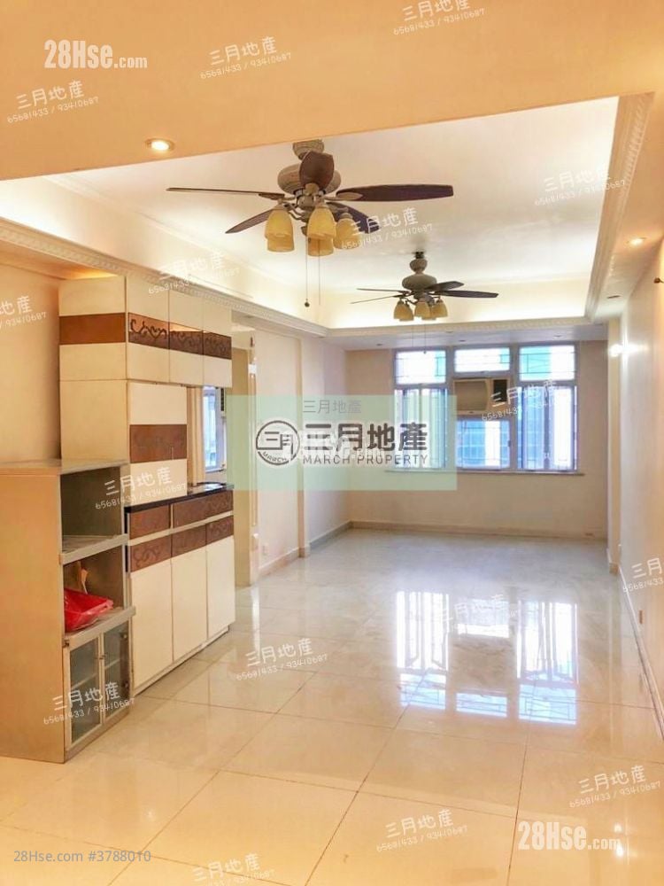 华敦大厦 租盘 2 房 , 2 浴室 760 平方尺