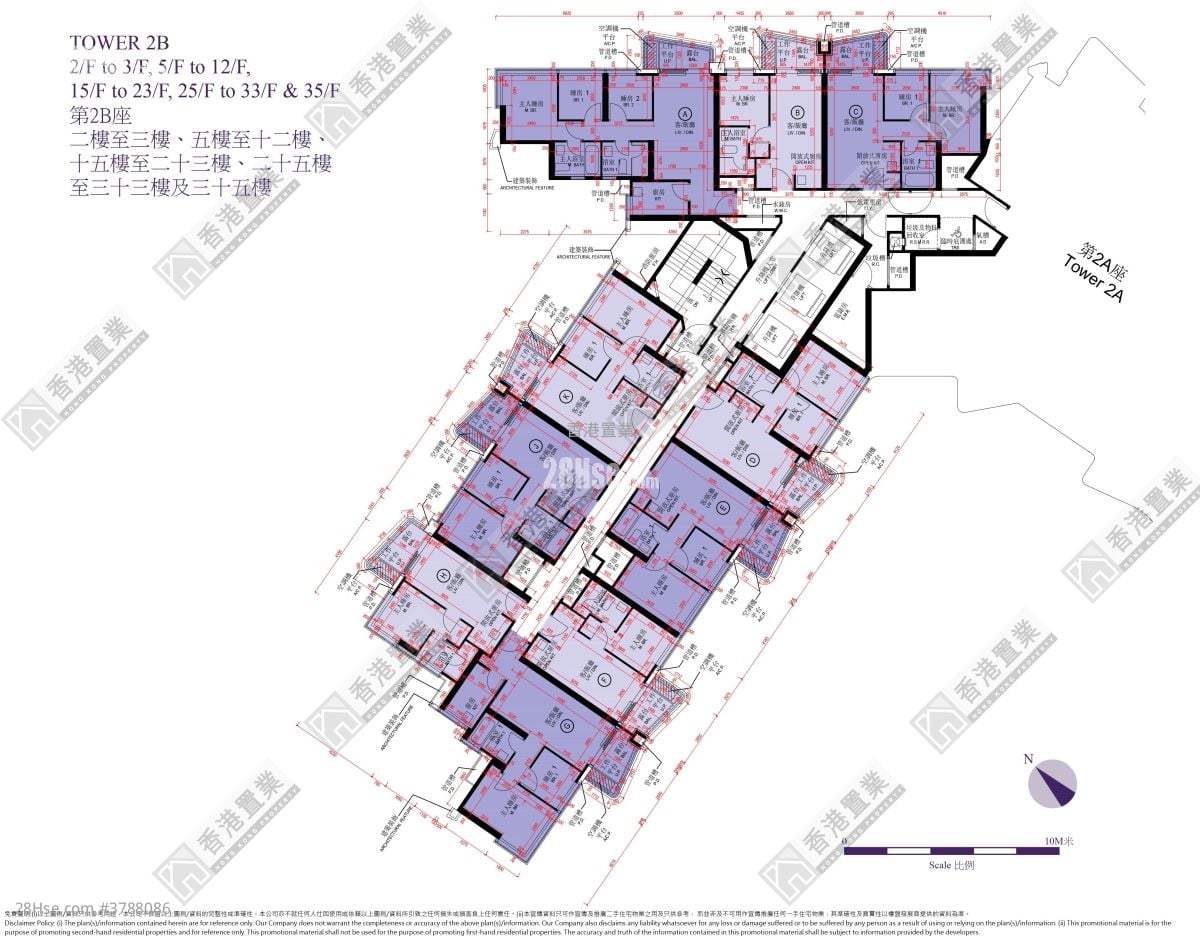 维港1号 租盘 1 房 , 1 浴室 329 平方尺
