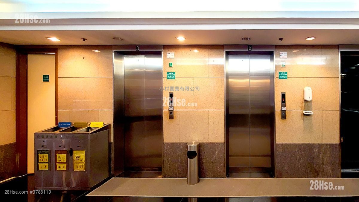 大堂: 世银花苑 租盘 2 房 , 1 浴室 365 平方尺