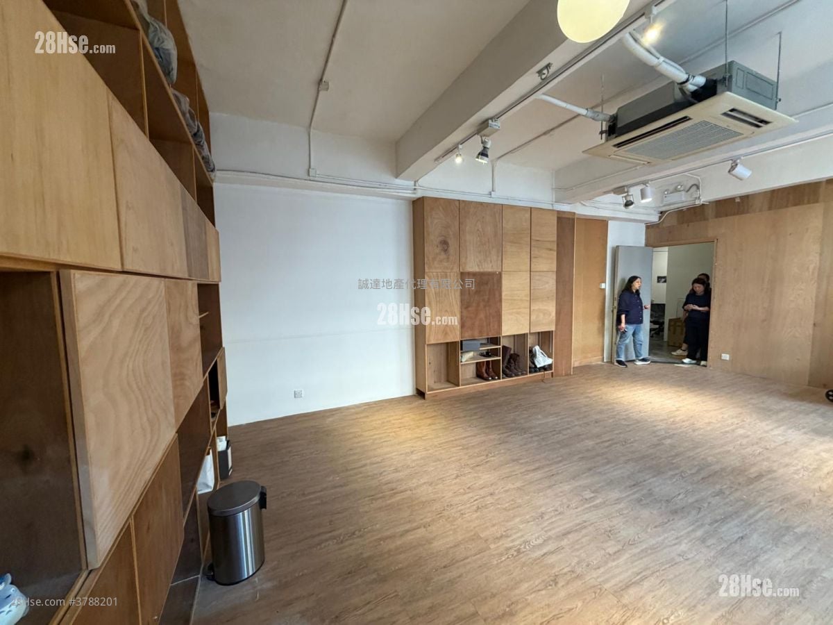 Kwun Tong Industrial Building  Rental Studio 500 ft²