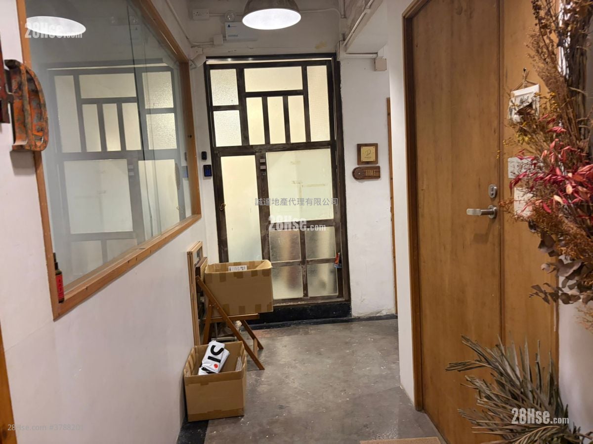 Kwun Tong Industrial Building  Rental Studio 500 ft²