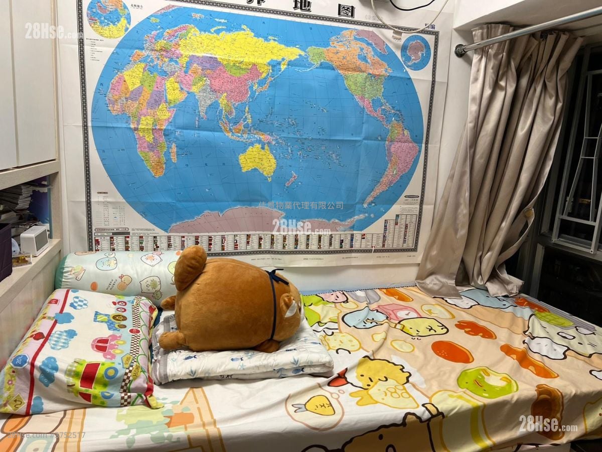 龍豐閣 售盤 3 房 , 1 浴室 440 平方呎