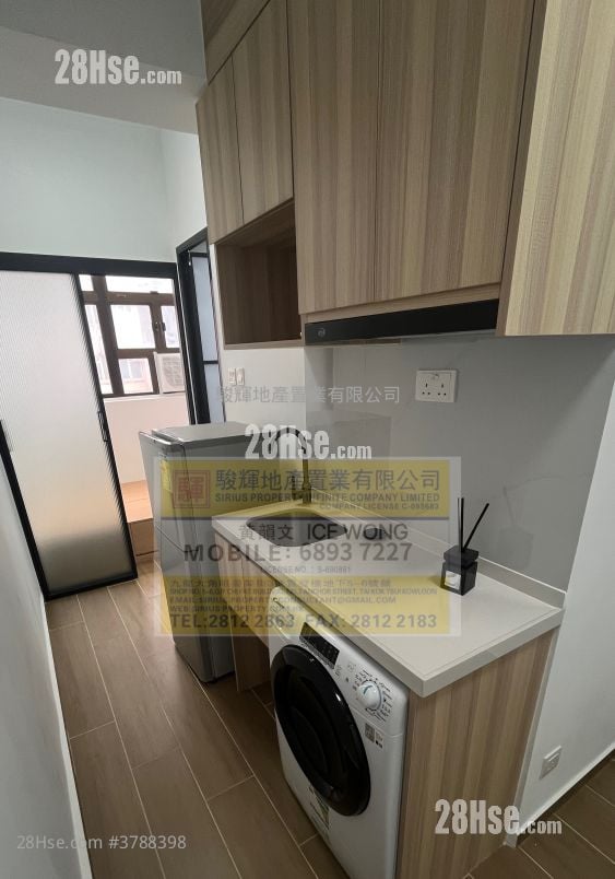 金冠大厦 租盘 2 房 , 1 浴室 140 平方尺