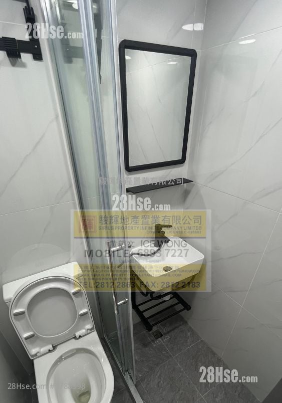 金冠大厦 租盘 2 房 , 1 浴室 140 平方尺