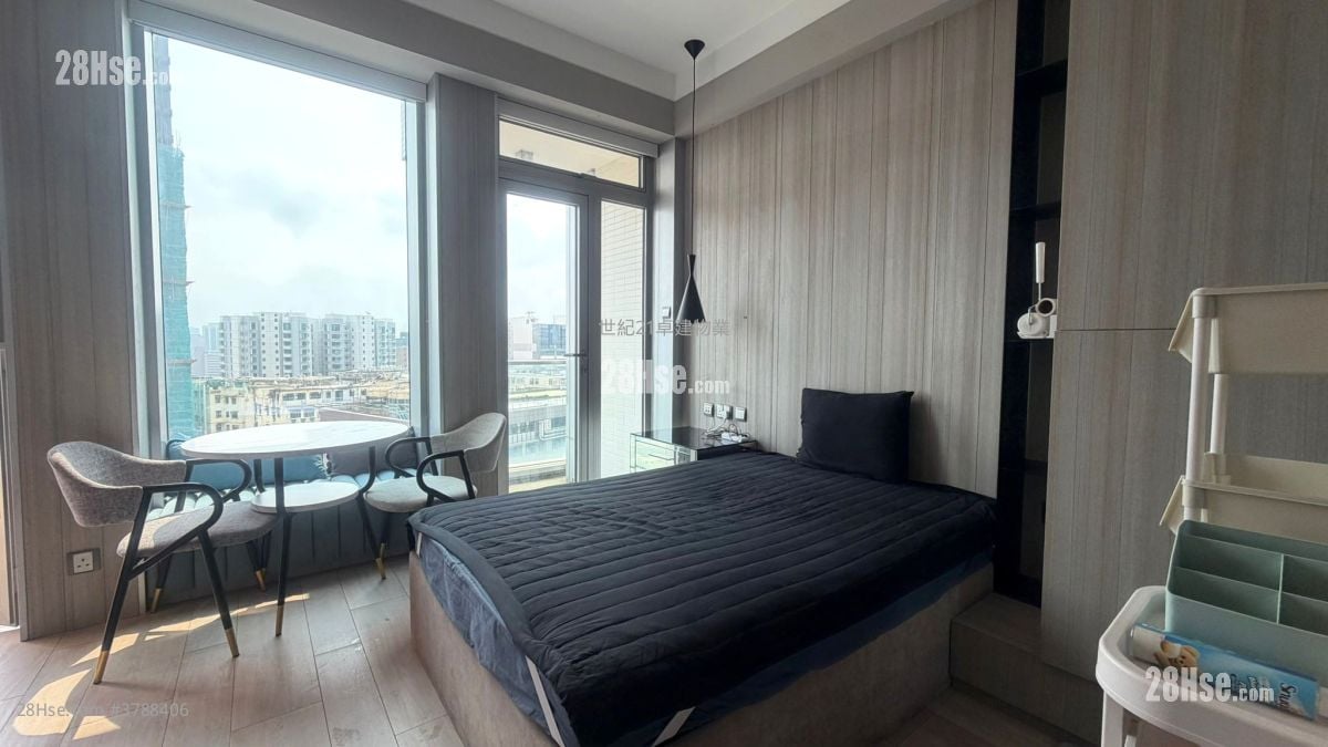 珀轩 租盘 开放式间隔 , 1 浴室 248 平方尺