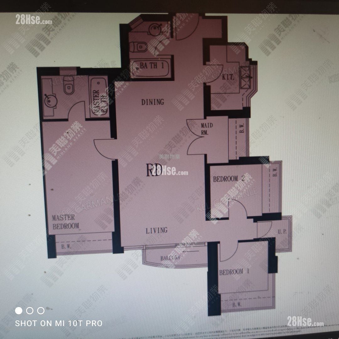 致蓝天 售盘 3 房 , 3 浴室 772 平方尺