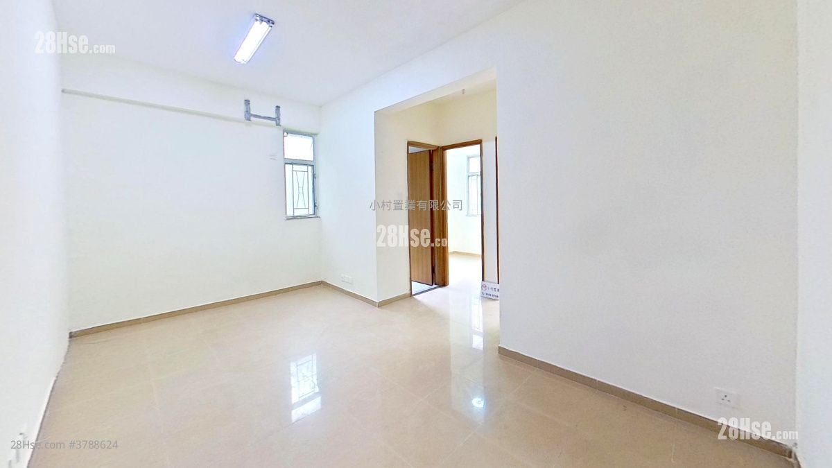 厅: 富裕大厦 售盘 2 房 , 1 浴室 357 平方尺