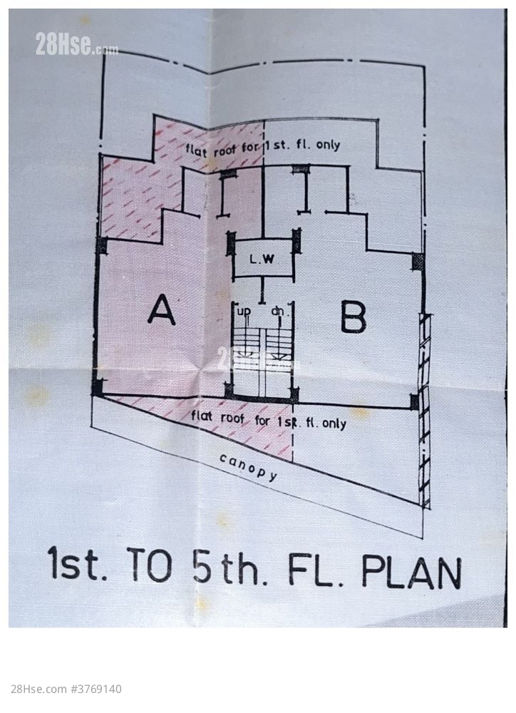 般咸道49-49A号 售盘 2 房 , 1 浴室 520 平方尺