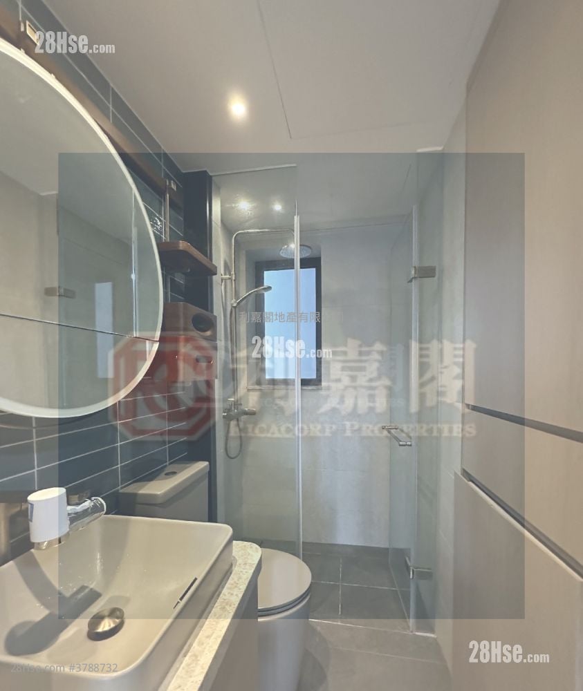 柏傲庄 租盘 2 房 , 1 浴室 454 平方尺