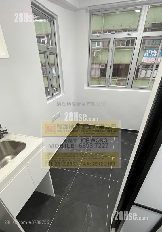 龙飞大厦 租盘 1 房 , 1 浴室 180 平方尺