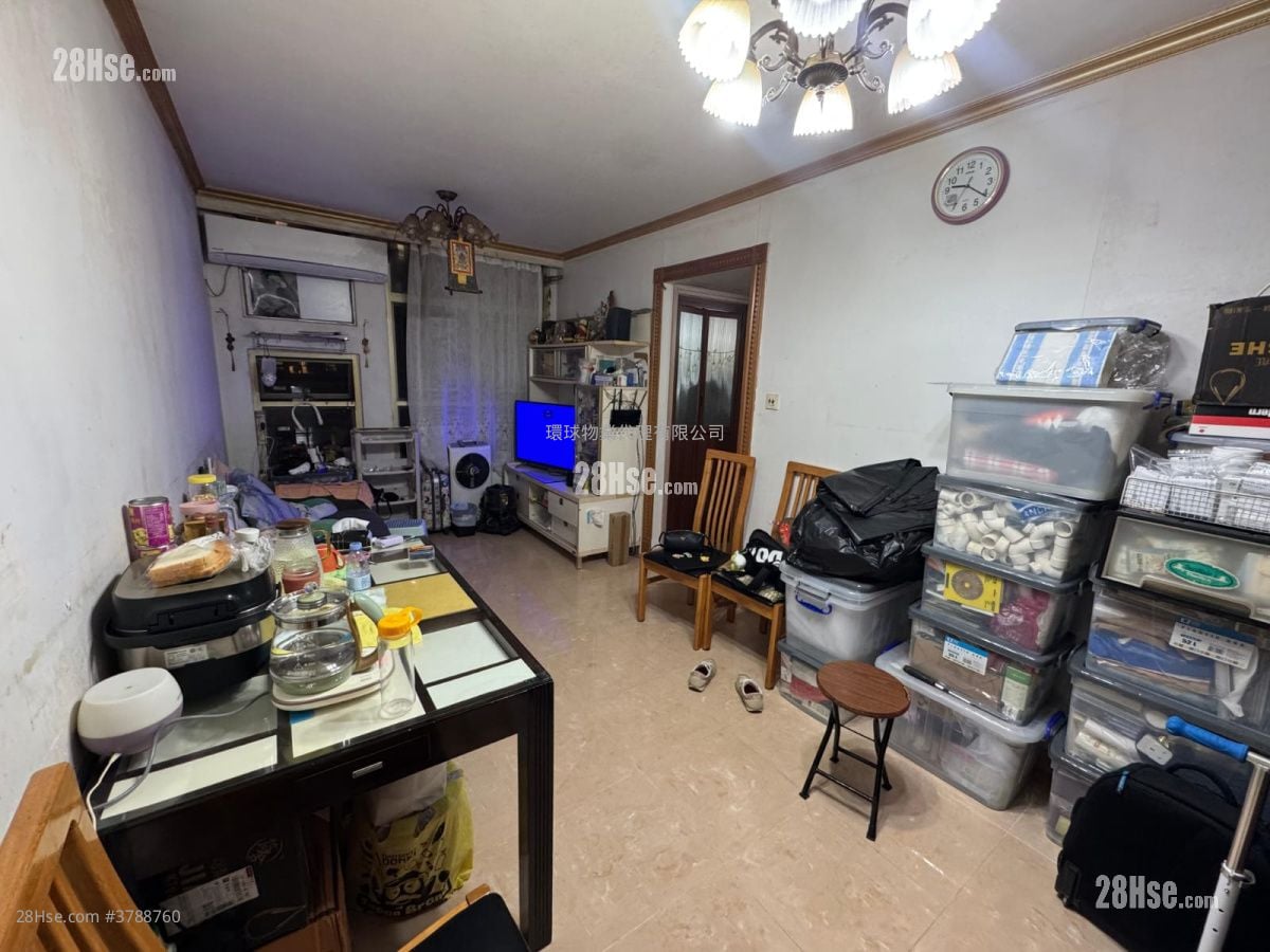 Choi Ming Court Sell 3 Bedrooms , 2 Bathrooms 650 ft²