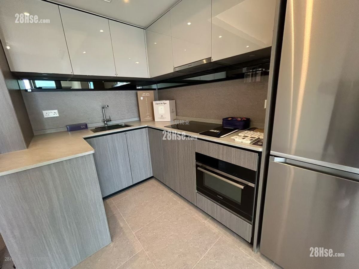 厨房: YOHO West 租盘 3 房 , 2 浴室 596 平方尺