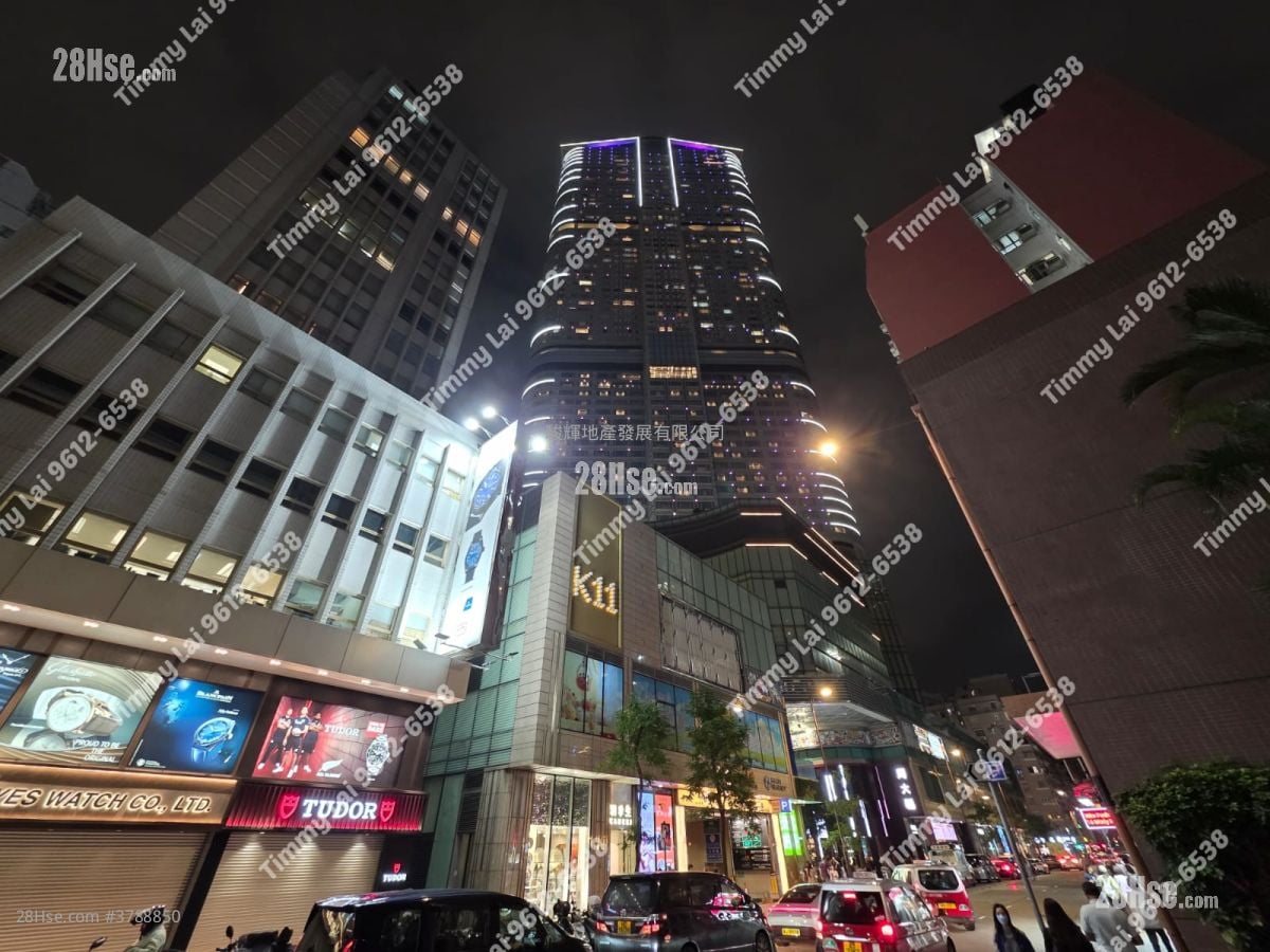 大厦外观: 名铸 租盘 2 房 , 2 浴室 1,133 平方尺