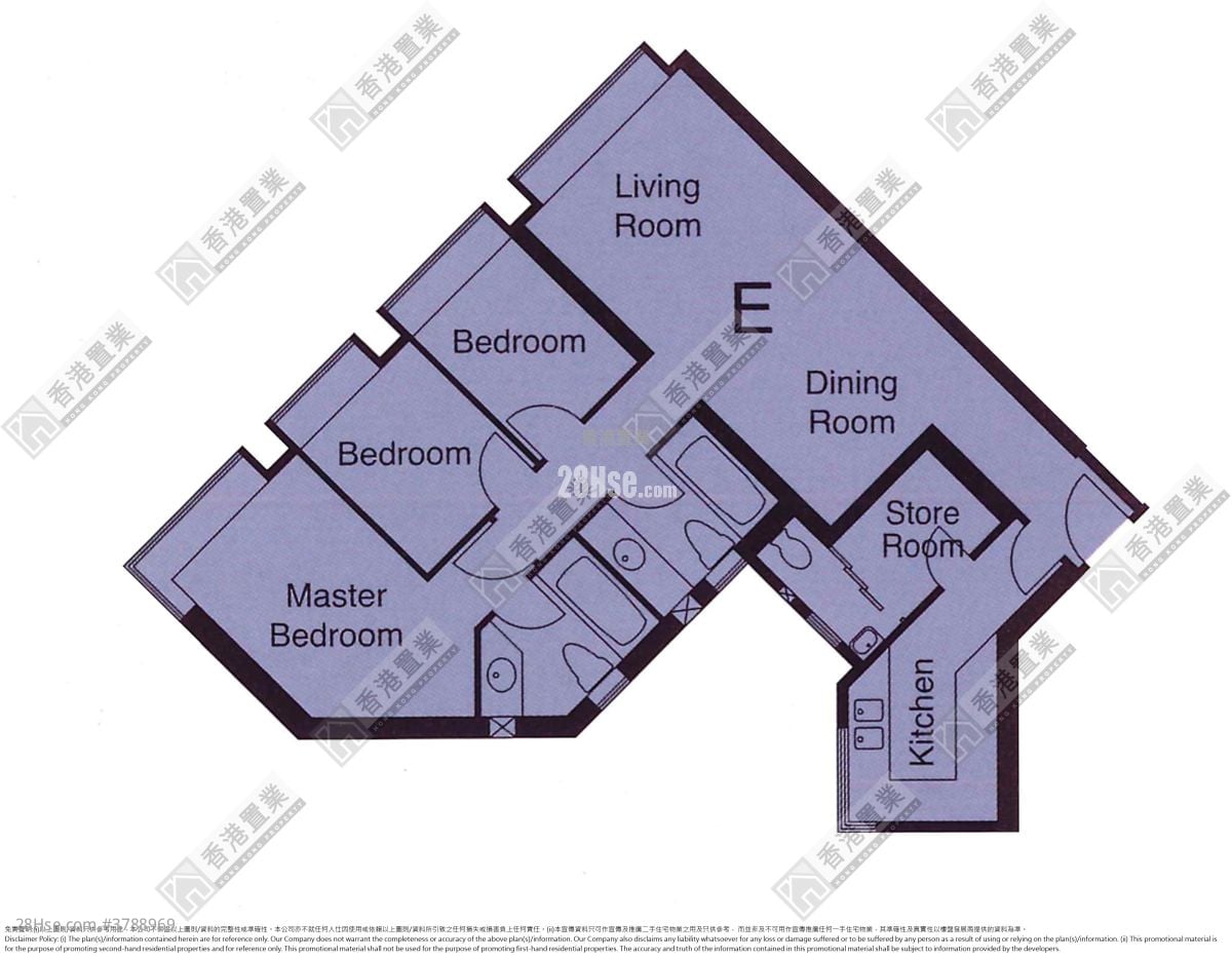 Sorrento Rental 3 Bedrooms , 3 Bathrooms 853 ft²