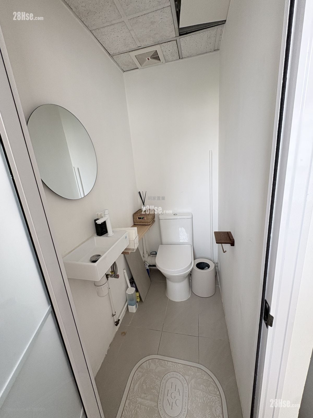 汇达中心 租盘 开放式间隔 , 1 厕所