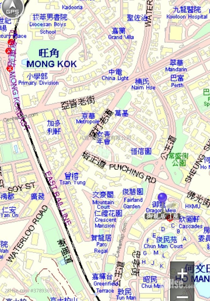 御龙居 售盘 2 房 , 1 浴室 625 平方尺