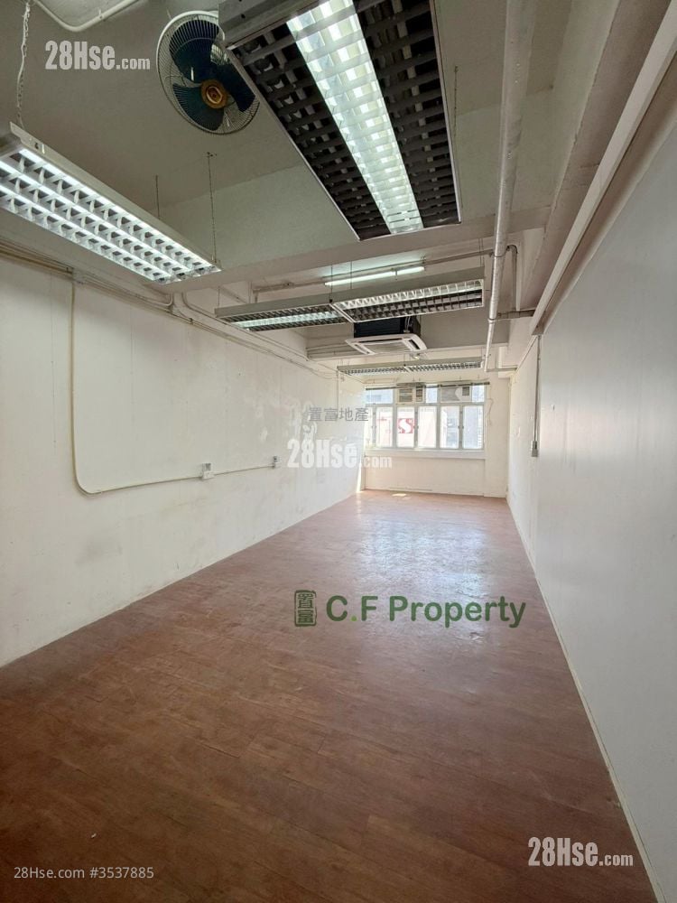 华业工业大厦 租盘 开放式间隔