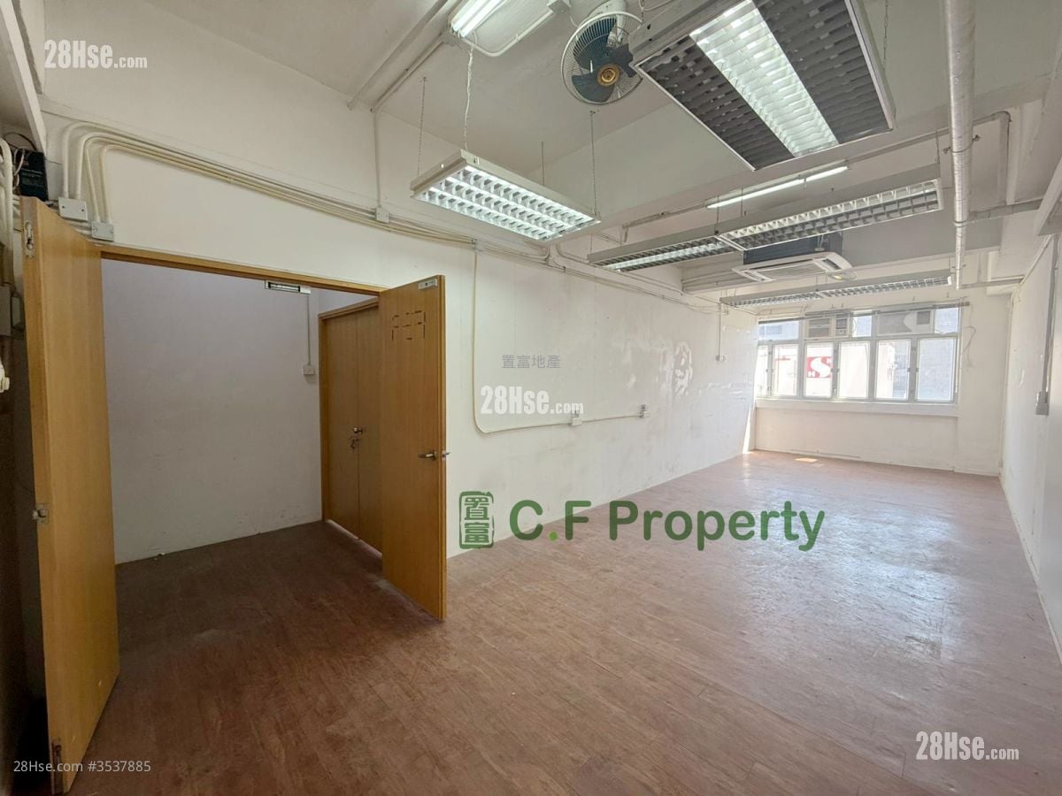 华业工业大厦 租盘 开放式间隔