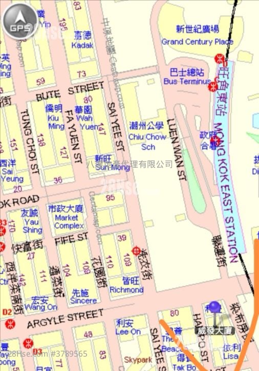 威发大厦 售盘 2 房 , 1 浴室 259 平方尺