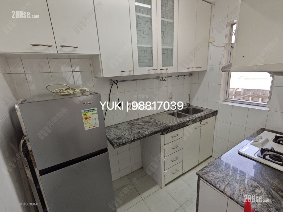 沙田第一城 租盘 3 房 , 1 浴室 515 平方尺