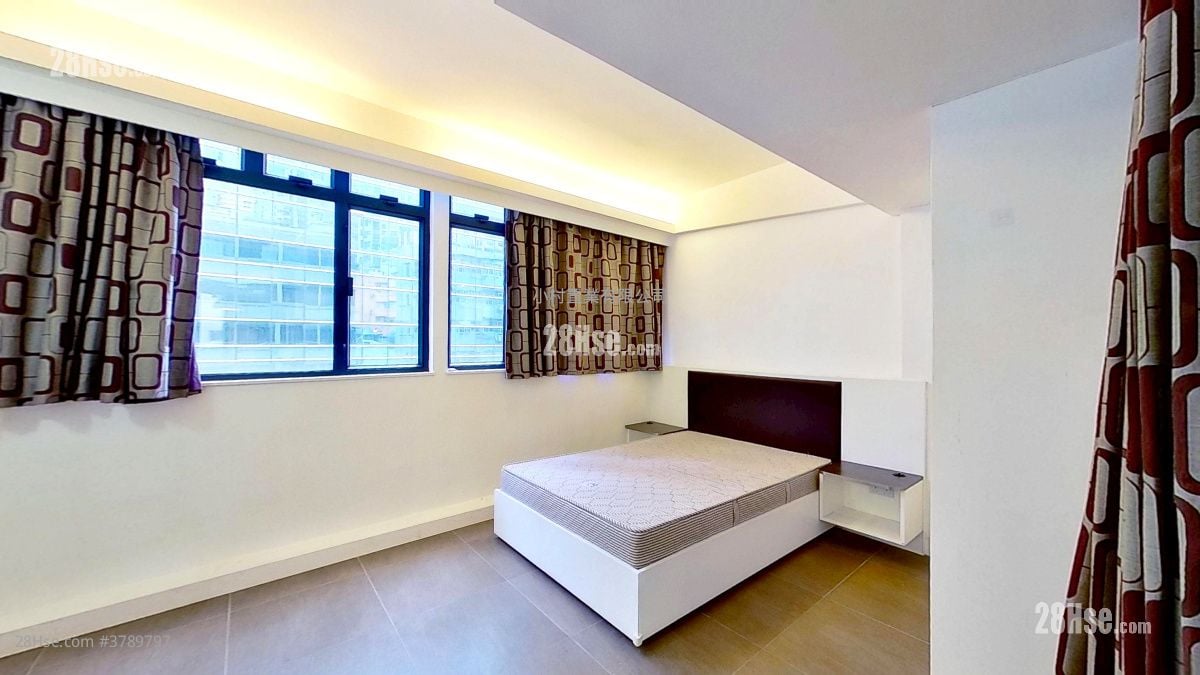 主人房: 晴峰居 租盘 1 房 , 1 浴室 548 平方尺