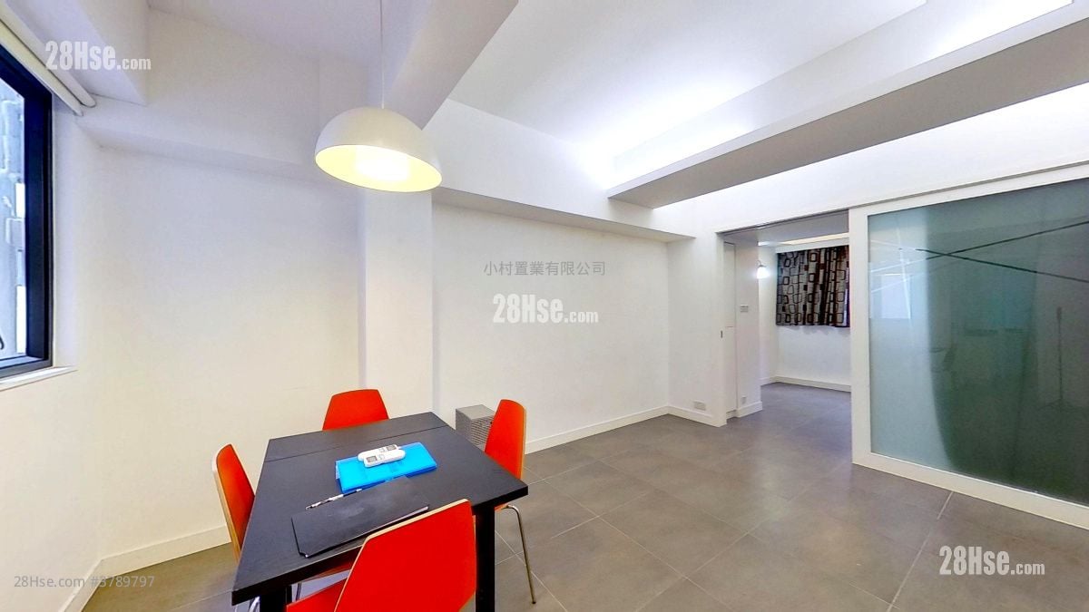 厅: 晴峰居 租盘 1 房 , 1 浴室 548 平方尺