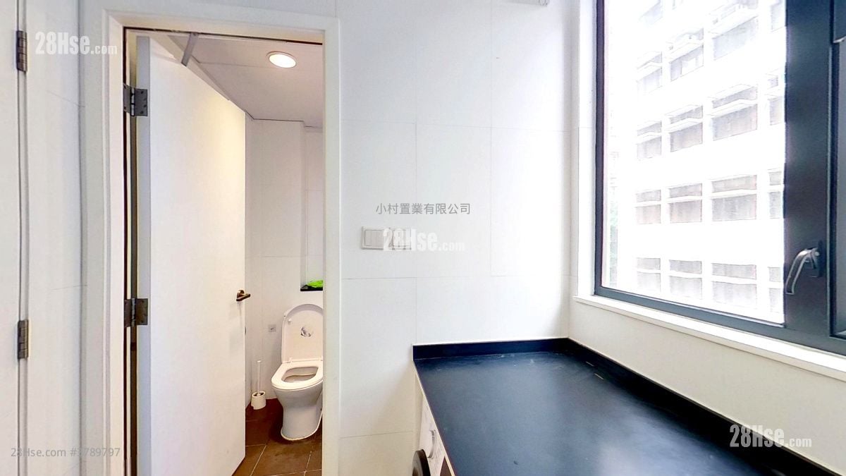 厨房: 晴峰居 租盘 1 房 , 1 浴室 548 平方尺