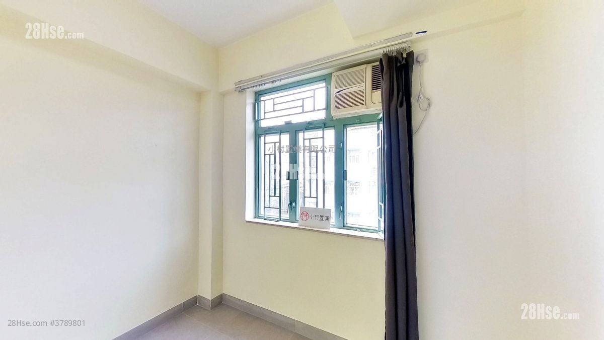 睡房 2: 名人居 租盘 2 房 , 1 浴室 300 平方尺