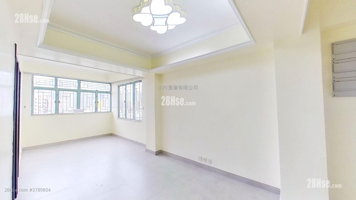 厅: 名人居 租盘 3 房 , 1 浴室 600 平方尺