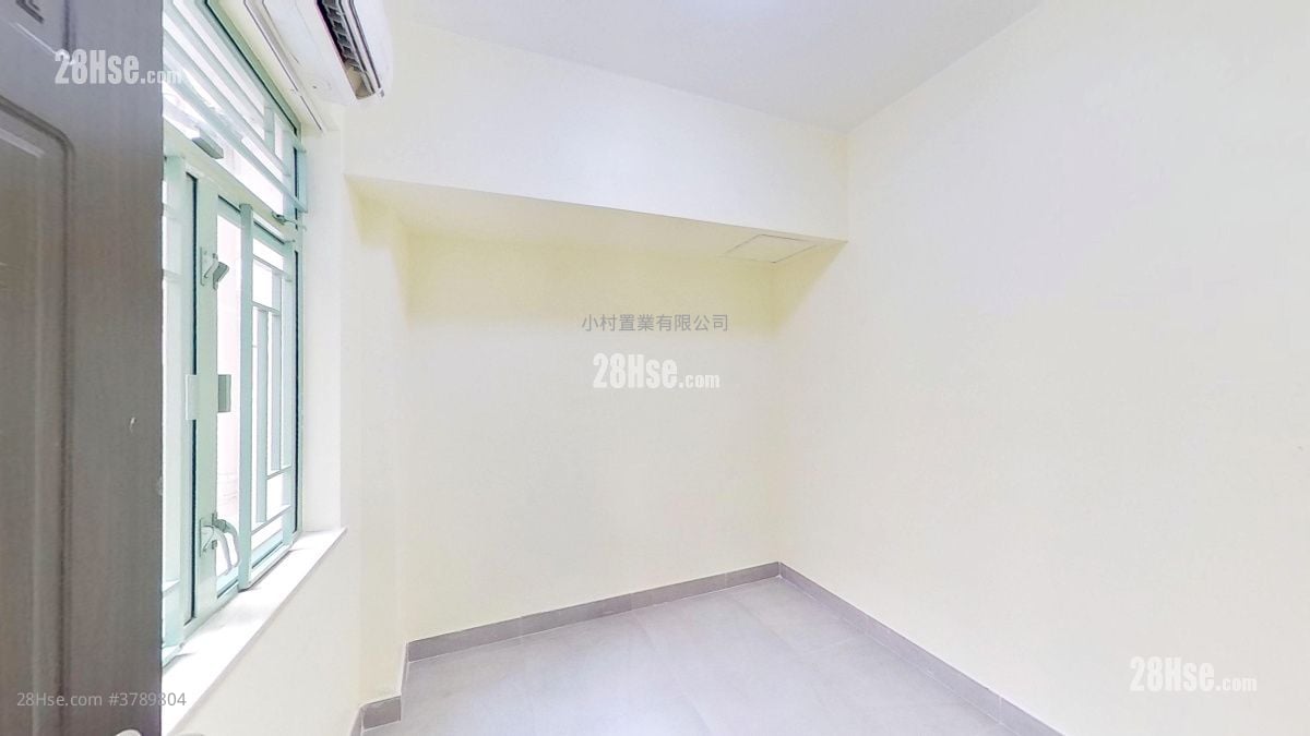 睡房 3: 名人居 租盘 3 房 , 1 浴室 600 平方尺