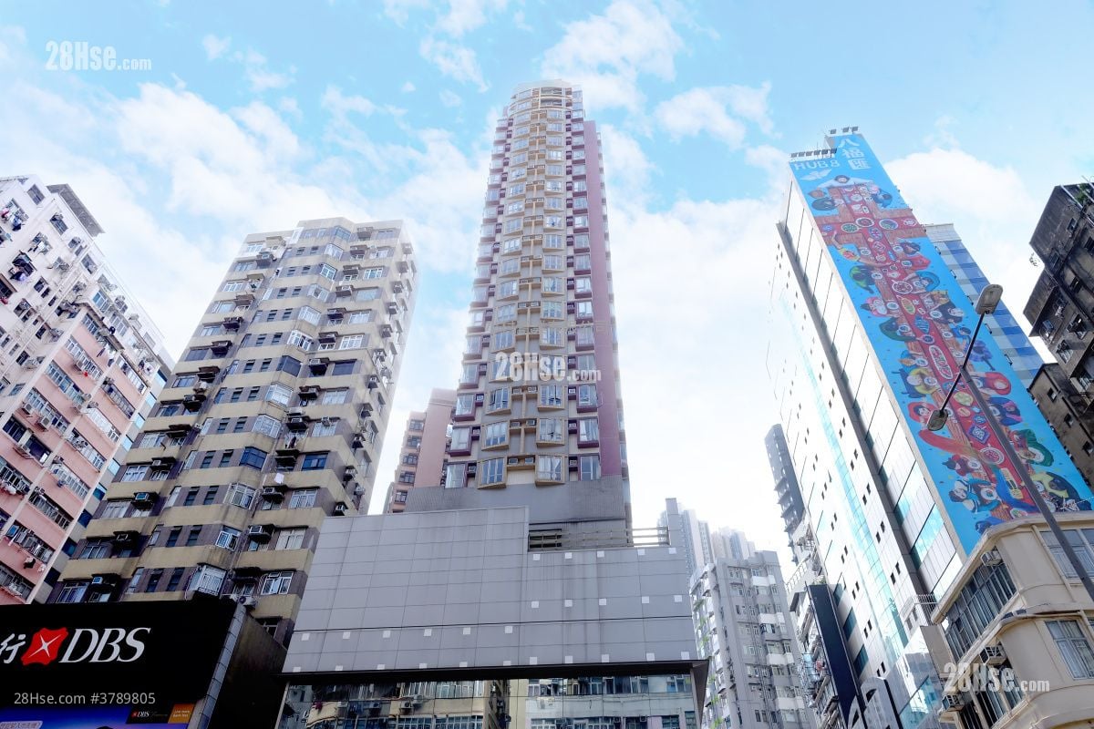 building outlook: Liberty Mansion Rental 2 Bedrooms , 1 Bathroom 415 ft²