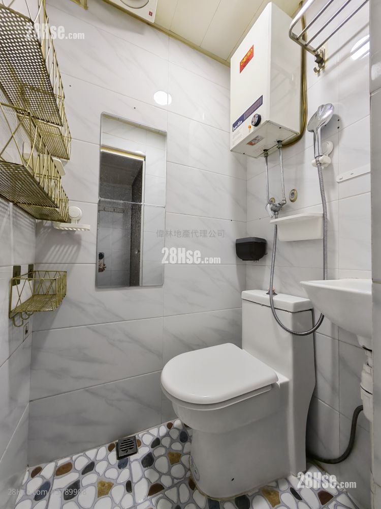 美安楼 租盘 开放式间隔 , 1 浴室 150 平方尺