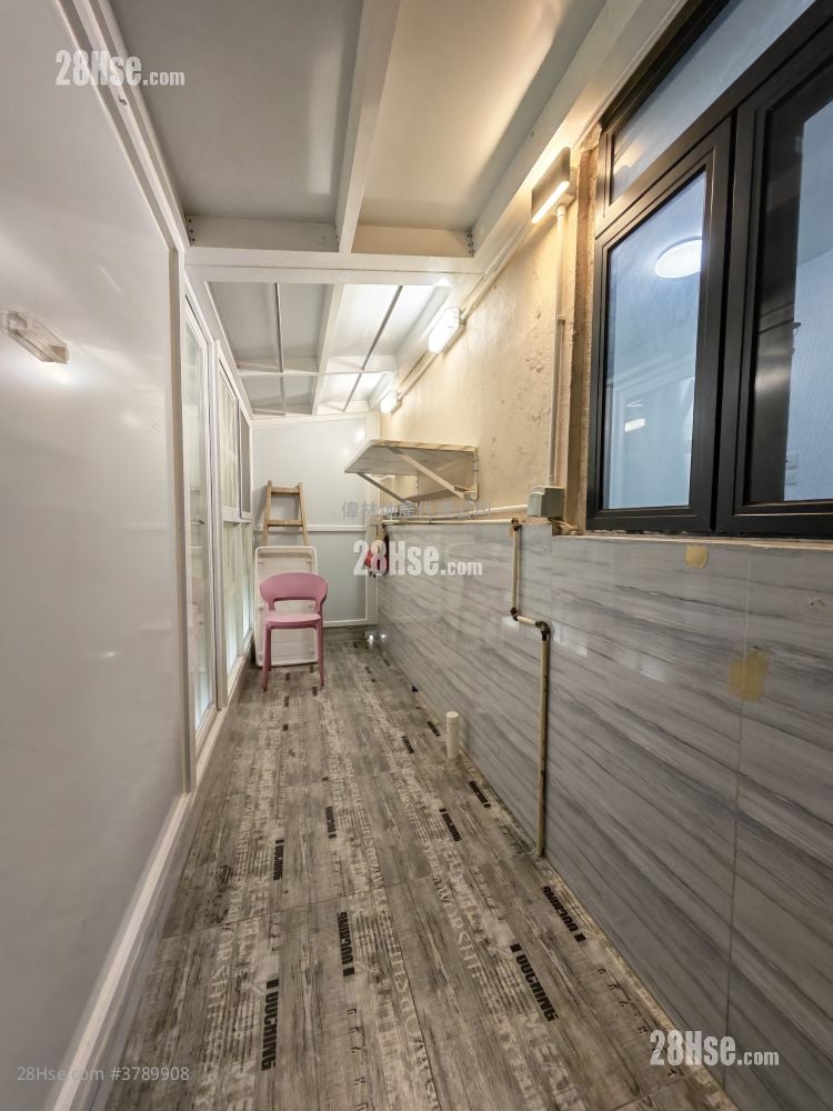 美安楼 租盘 开放式间隔 , 1 浴室 150 平方尺