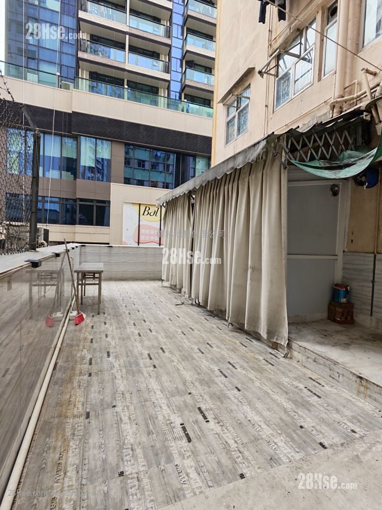 美安楼 租盘 开放式间隔 , 1 浴室 150 平方尺