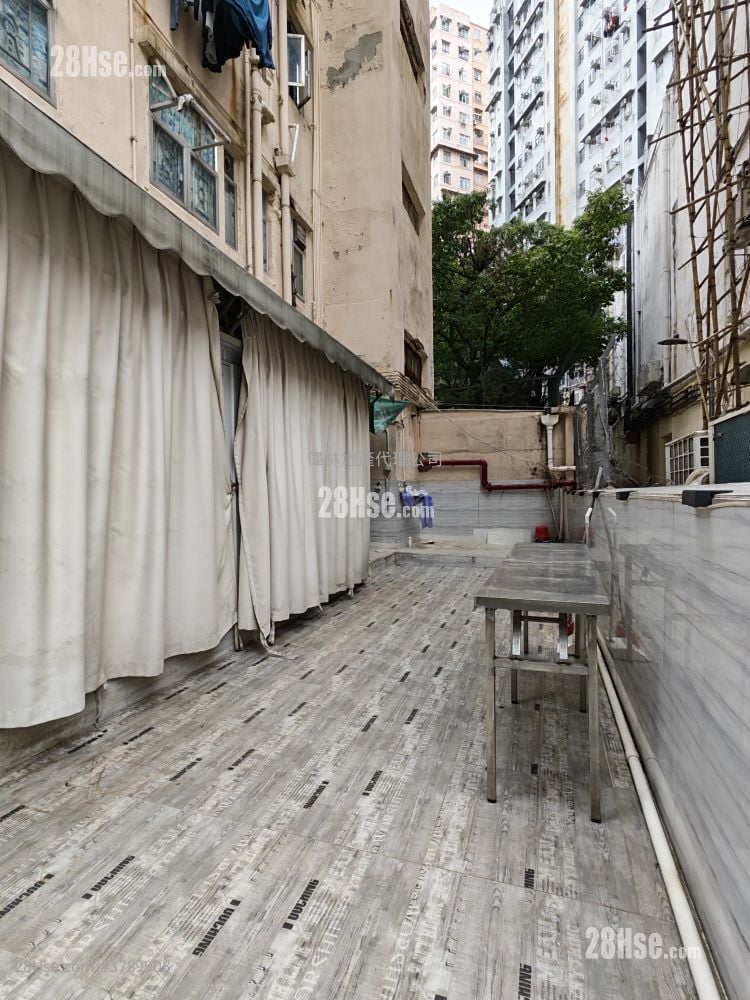 美安楼 租盘 开放式间隔 , 1 浴室 150 平方尺