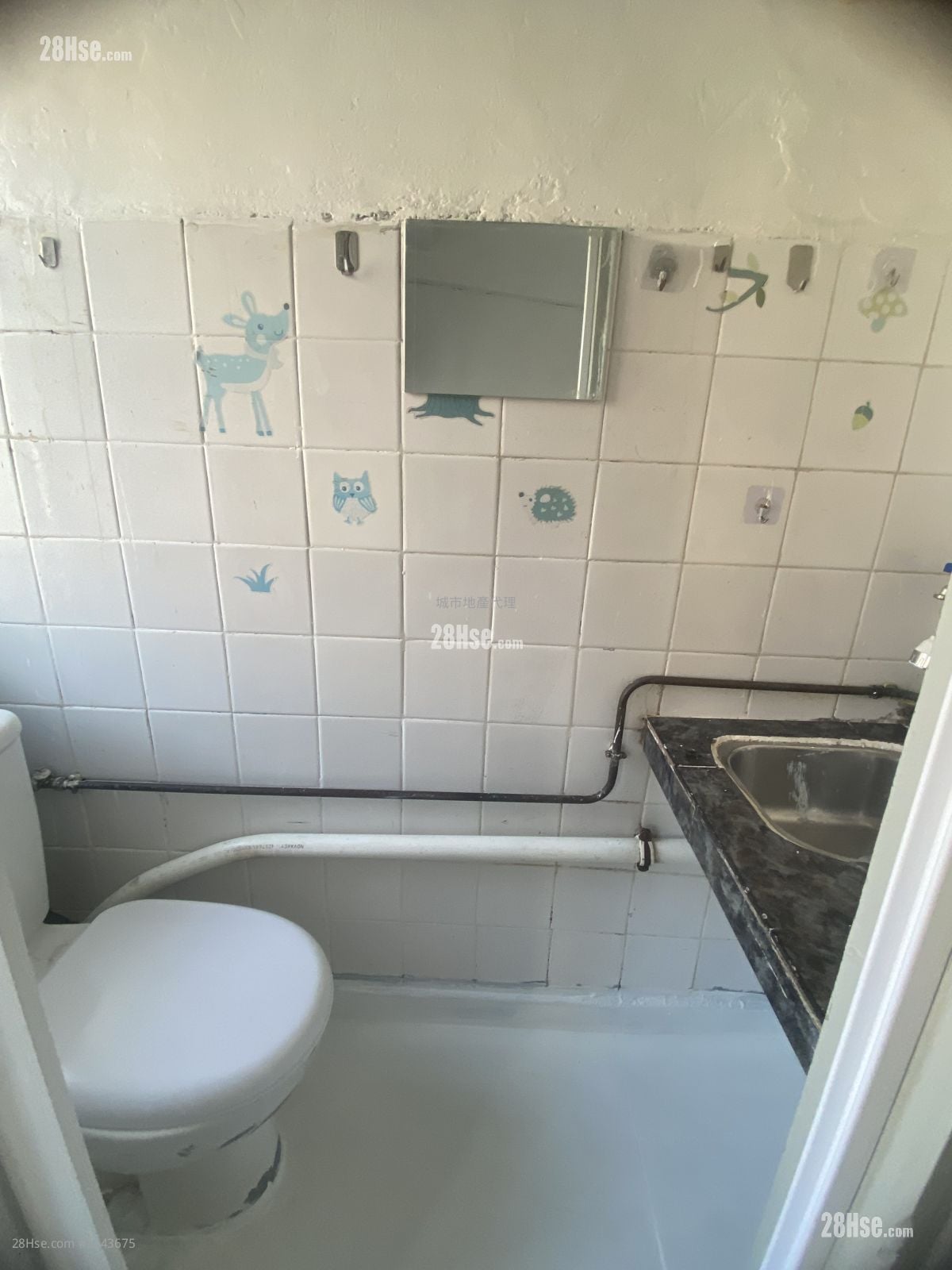 樱桃大厦 租盘 1 房 , 1 浴室 150 平方尺