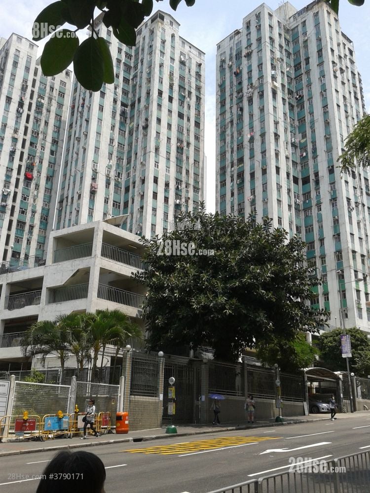 康丽园 租盘 2 房 , 1 浴室 435 平方尺