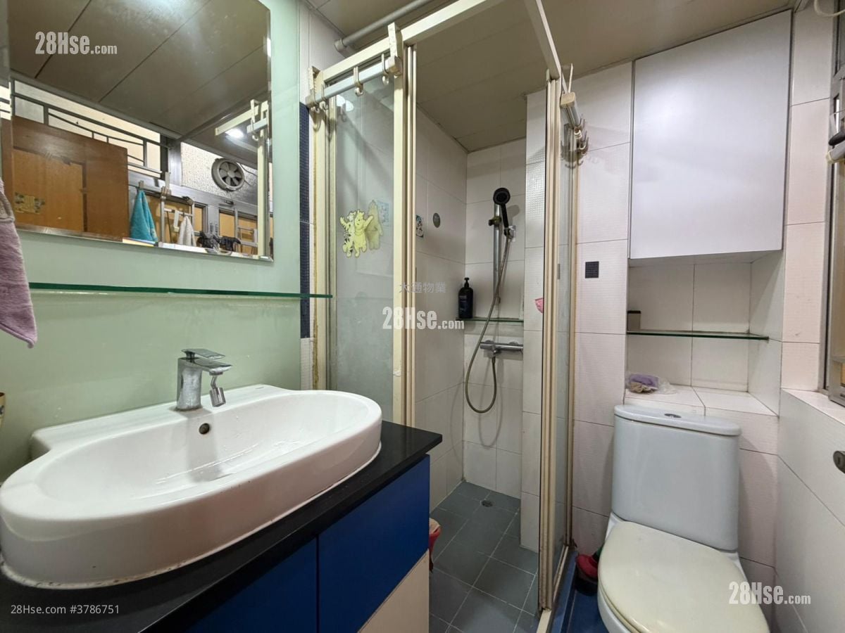 爱秩序楼 租盘 2 房 , 1 浴室 478 平方尺