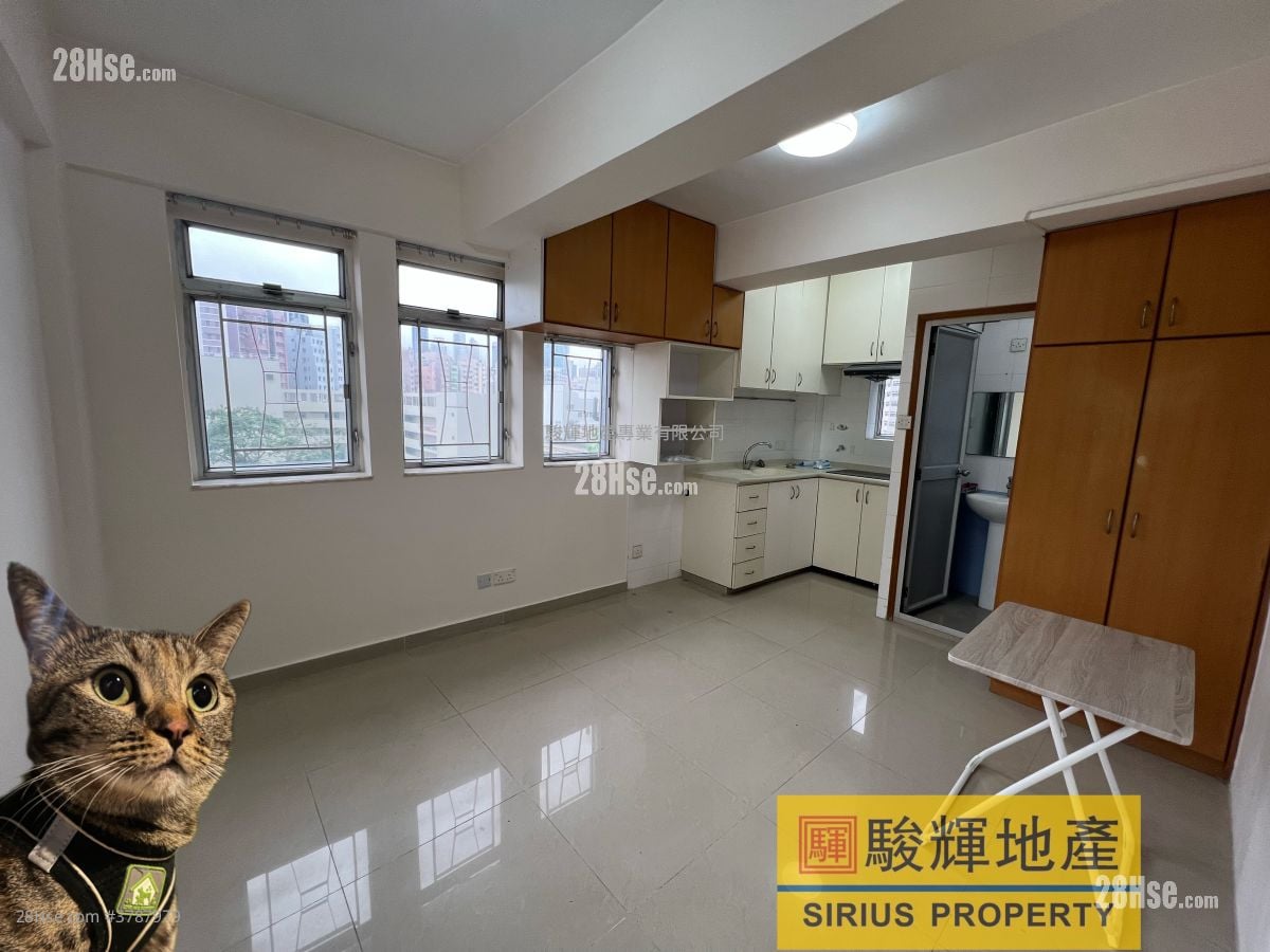 建福大厦 租盘 1 房 , 1 浴室 310 平方尺