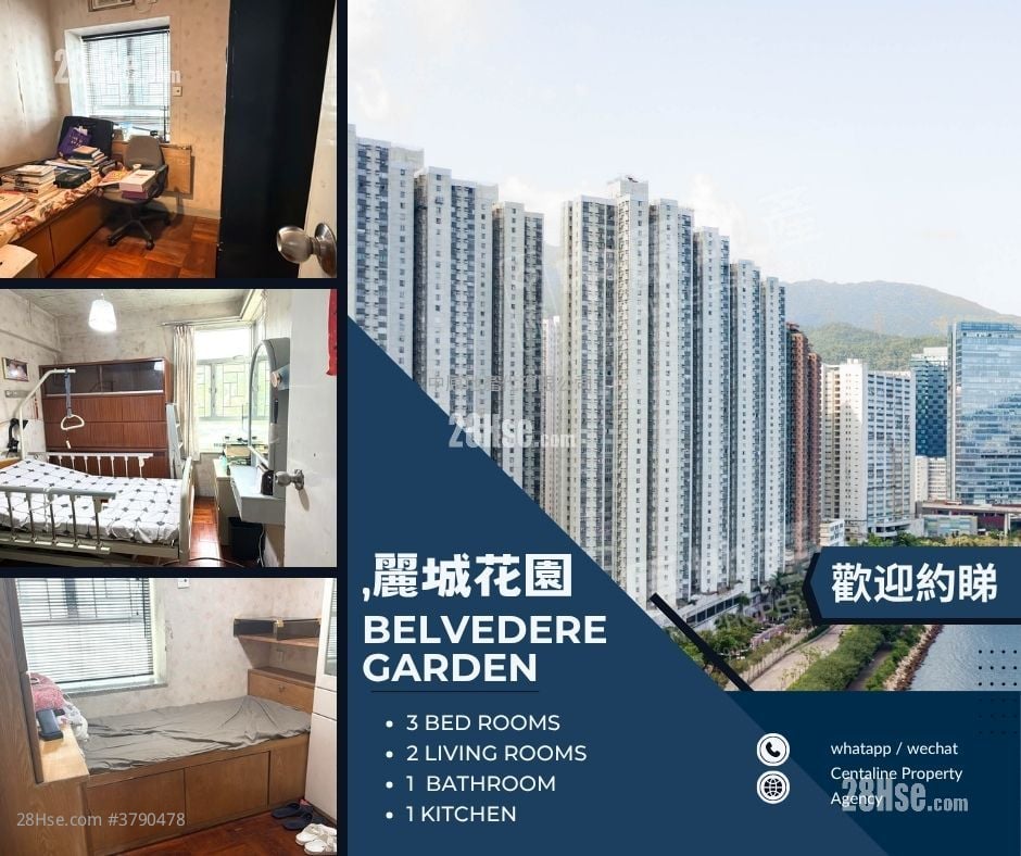 Belvedere Garden Sell 3 Bedrooms , 1 Bathroom 572 ft²