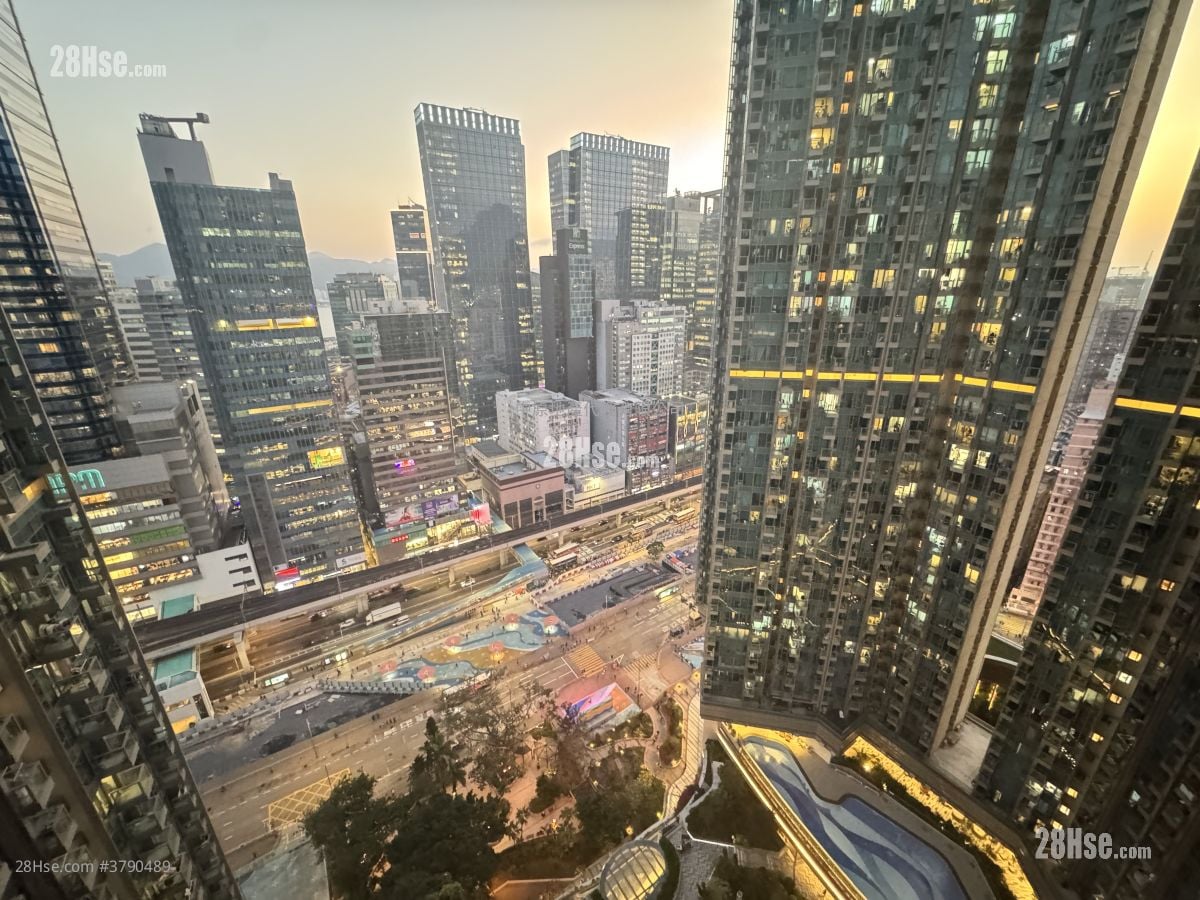 凯滙 租盘 2 房 , 1 浴室 594 平方尺