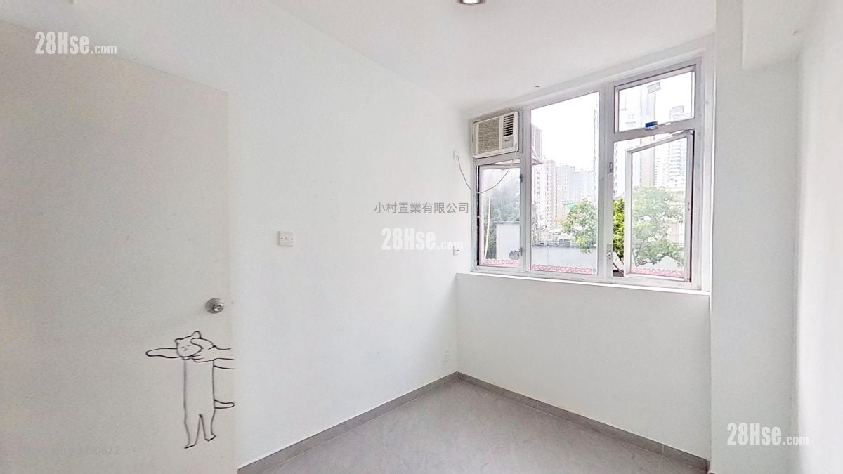 睡房 2: 西边街8-10号 租盘 2 房 , 1 浴室 425 平方尺