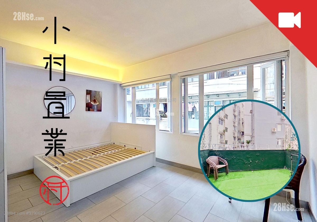 厅: 歌赋街14号 租盘 开放式间隔 , 1 浴室 340 平方尺