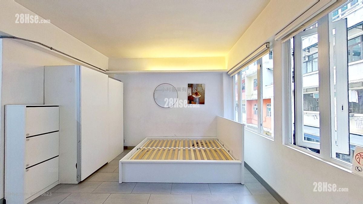 厅: 歌赋街14号 租盘 开放式间隔 , 1 浴室 340 平方尺