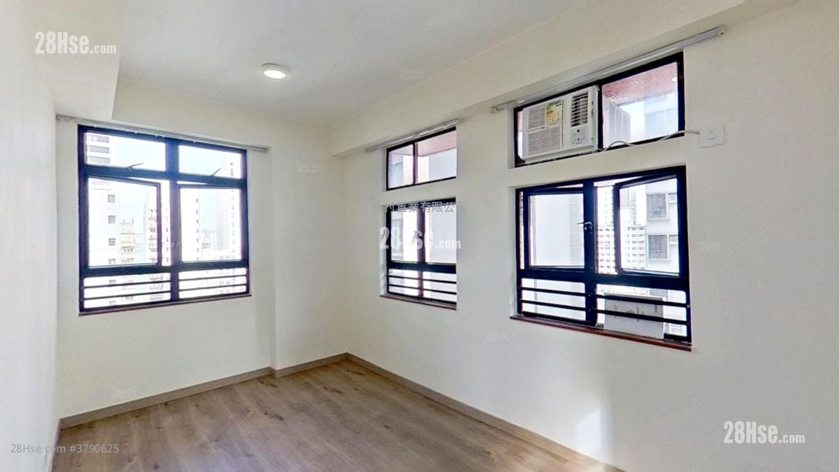 主人房: Flora Court 租盘 1 房 , 1 浴室 313 平方尺