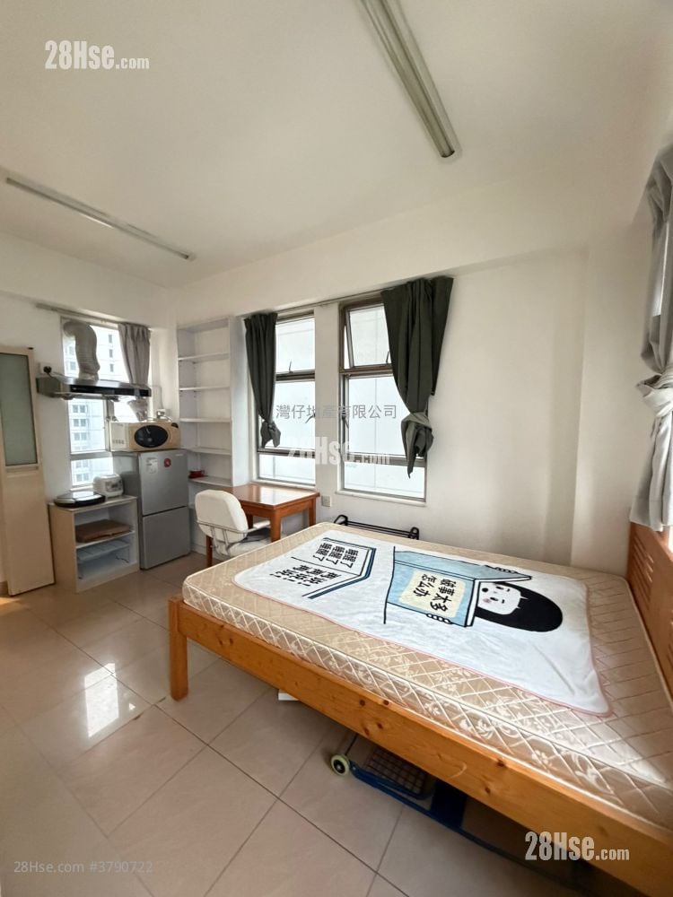 怡明阁 租盘 开放式间隔 , 1 浴室 180 平方尺