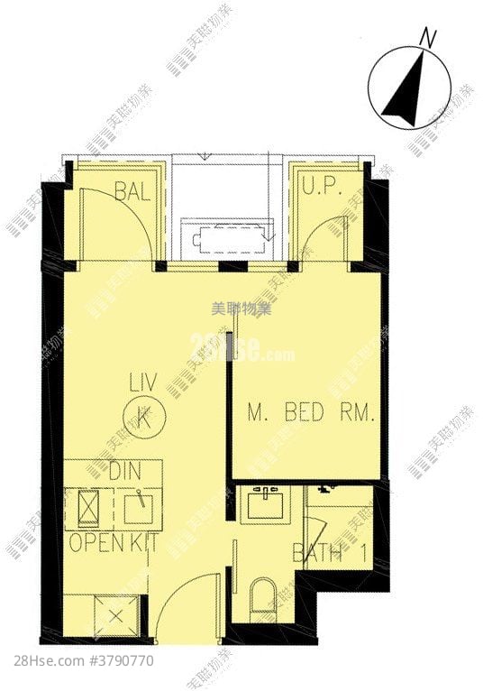 Lp6 Rental 1 Bedroom , 1 Bathroom 307 ft²