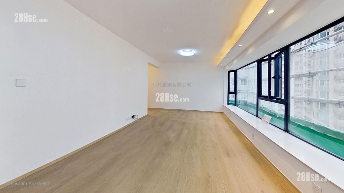 厅: 日月大厦 租盘 3 房 , 2 浴室 985 平方尺